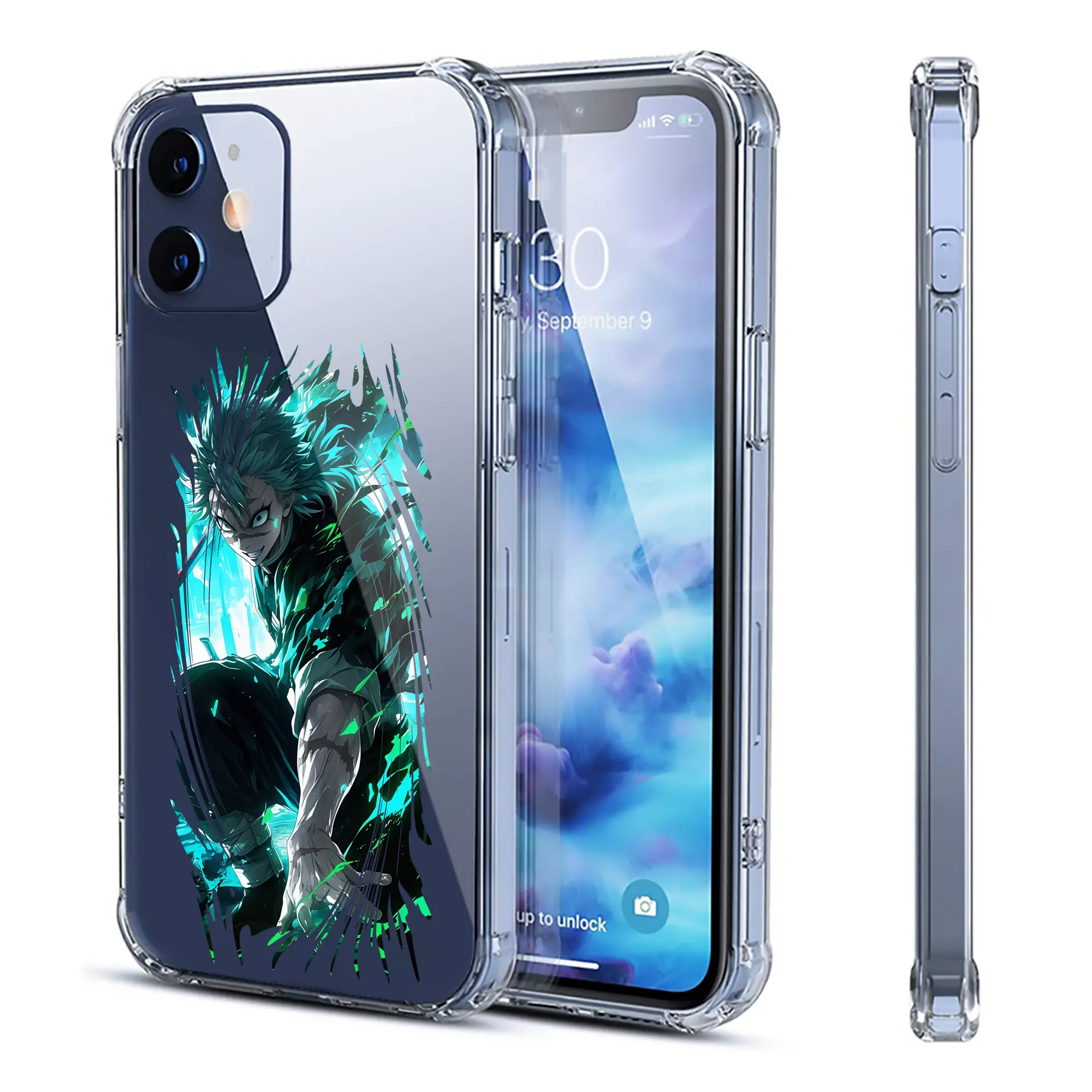 鬼滅の刃 グッズ,不死川 実弥 - IPhone 12シリーズ対応 ・ 透明スマホケース ・ クリアソフトケース ・ TPU素材 ・ 耐衝撃 ・ 高密着 ・ 防汚 防指紋 ・ 簡単着脱